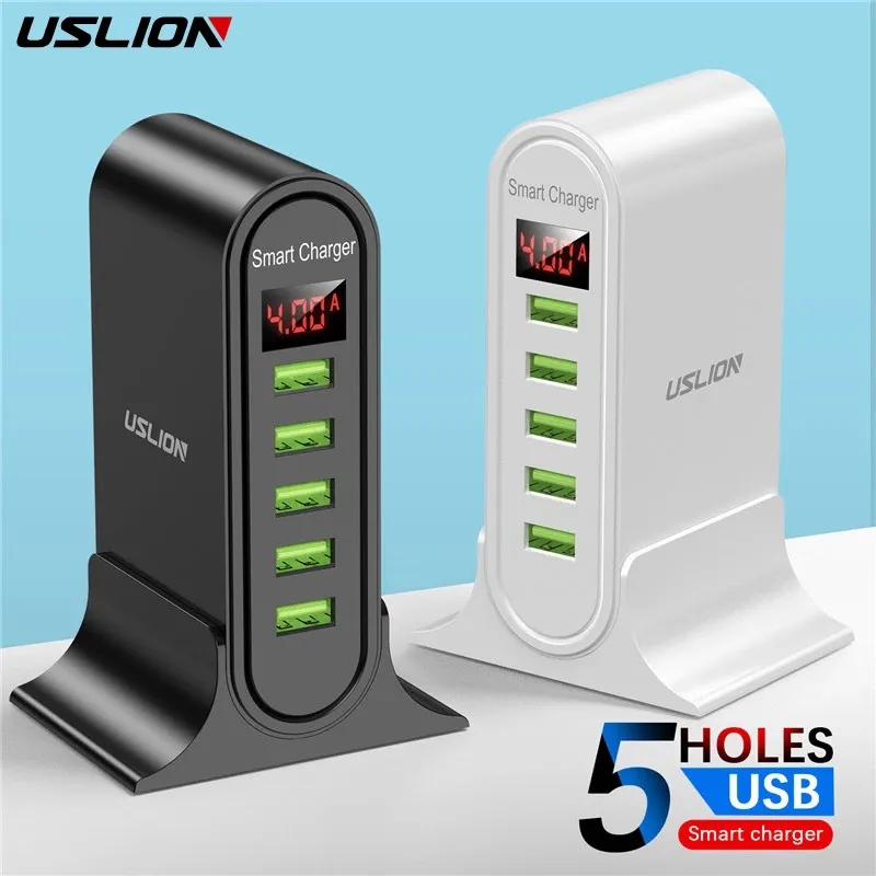 5 Port Multi USB Charger